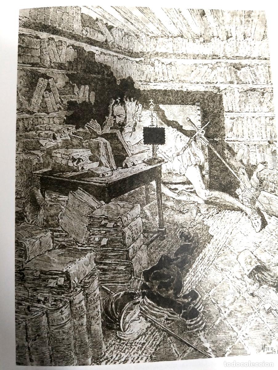 Libros de segunda mano: Don Quijote De La Mancha. Edici&oacute;n Limitada y Numerada. 2 Tomos./ Daniel Urrabieta Vierge - Foto 8