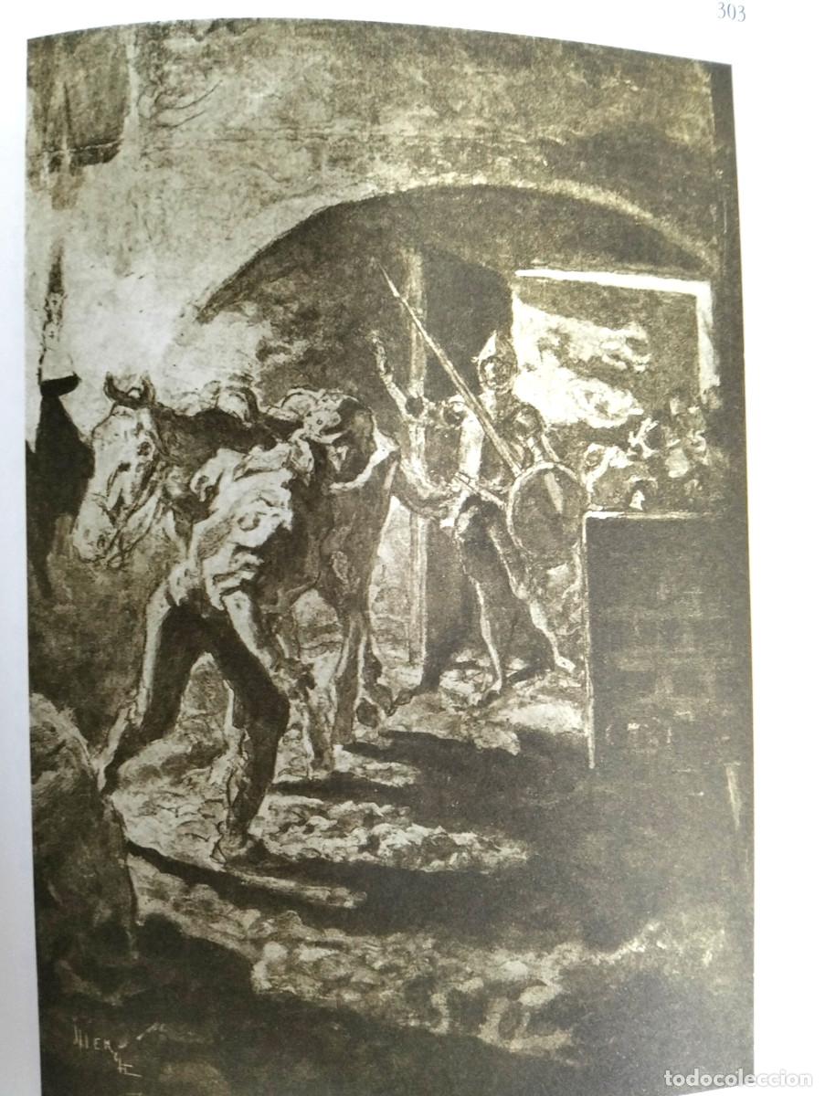 Libros de segunda mano: Don Quijote De La Mancha. Edici&oacute;n Limitada y Numerada. 2 Tomos./ Daniel Urrabieta Vierge - Foto 9