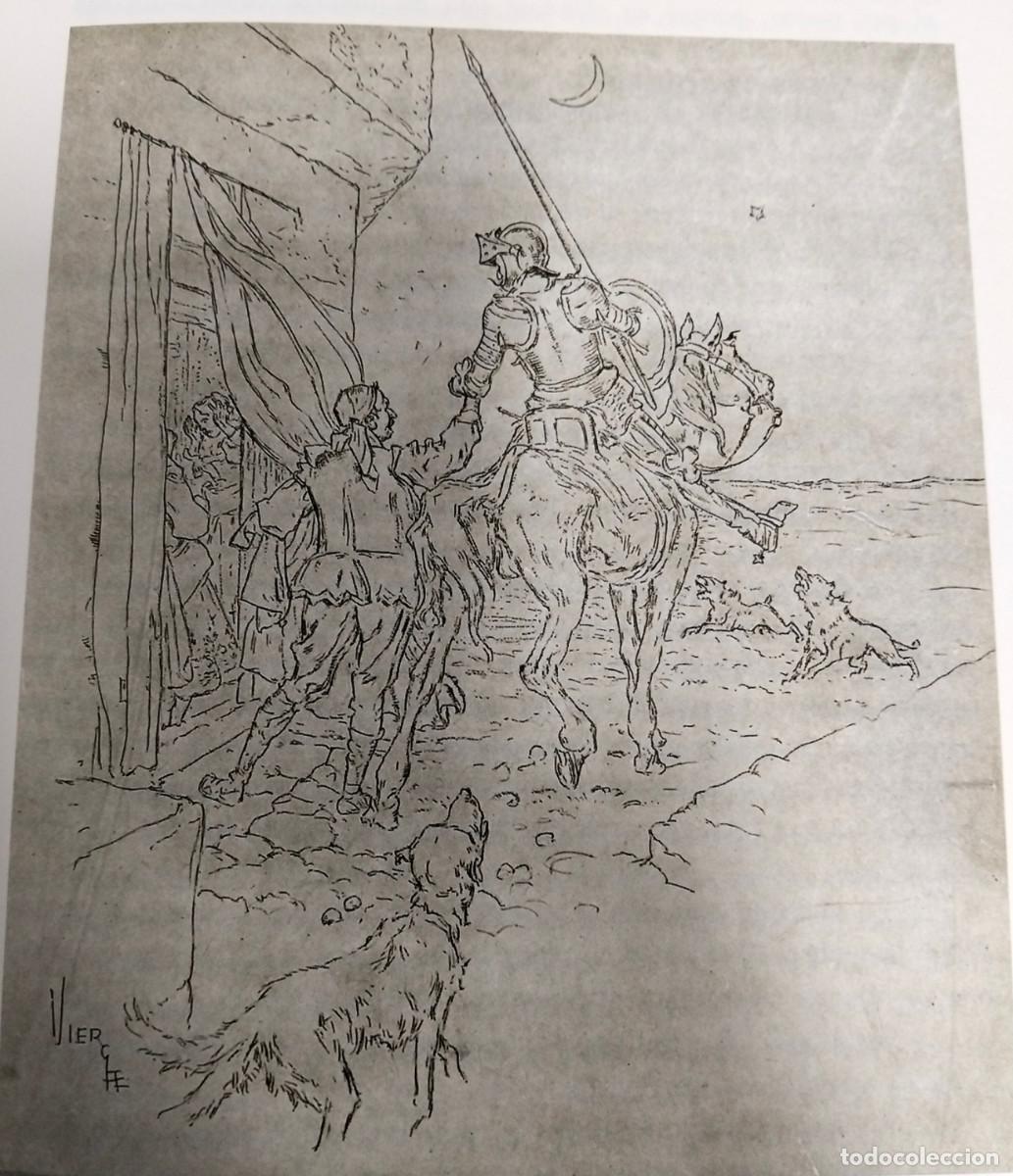 Libros de segunda mano: Don Quijote De La Mancha. Edici&oacute;n Limitada y Numerada. 2 Tomos./ Daniel Urrabieta Vierge - Foto 12