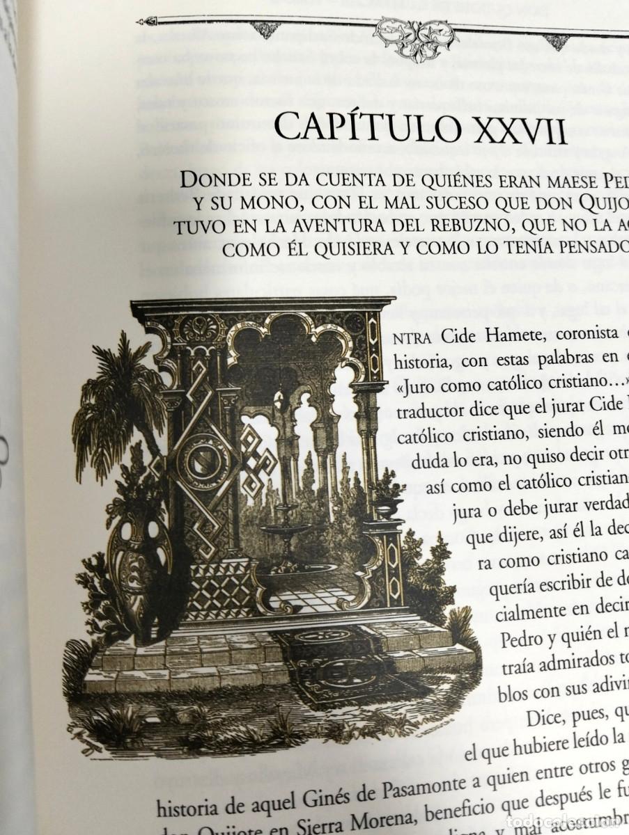Libros de segunda mano: Don Quijote De La Mancha. Edici&oacute;n Limitada y Numerada. 2 Tomos./ Daniel Urrabieta Vierge - Foto 13