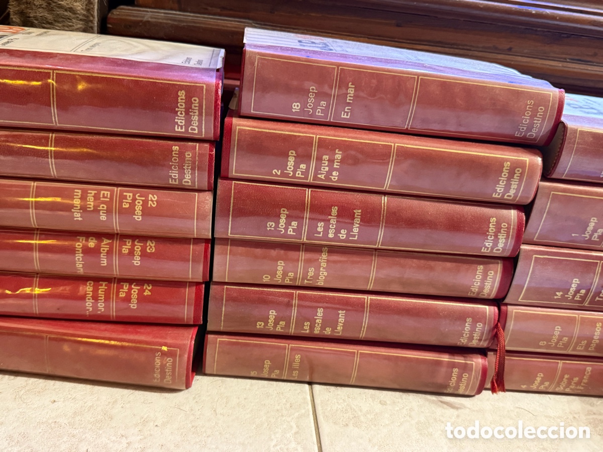 Libros de segunda mano: Lote de 17 Vol&uacute;menes sueltos - Obra Completa de Josep Pla - Ediciones Destino