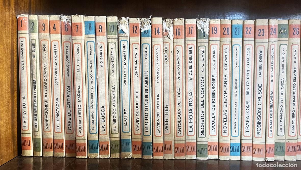 Libros de segunda mano: BIBLIOTECA B&Aacute;SICA SALVAT &ndash; COLECCI&Oacute;N COMPLETA DE 100 LIBROS
