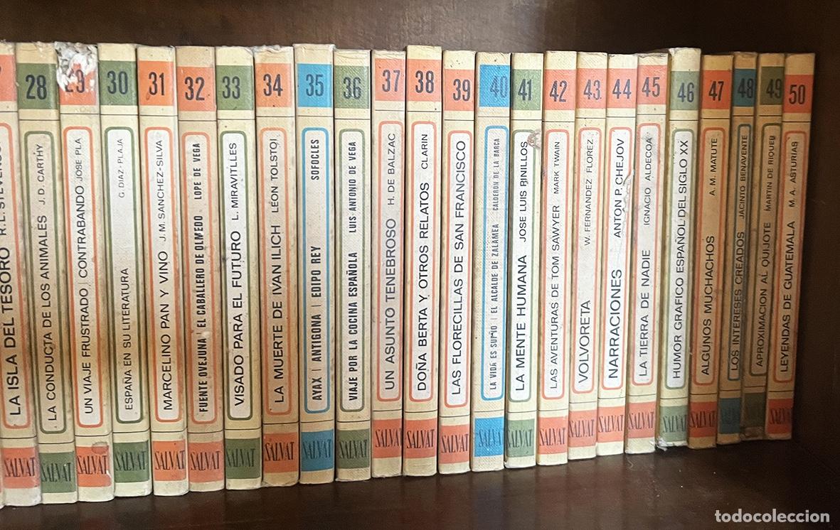 Libros de segunda mano: BIBLIOTECA B&Aacute;SICA SALVAT &ndash; COLECCI&Oacute;N COMPLETA DE 100 LIBROS - Foto 3