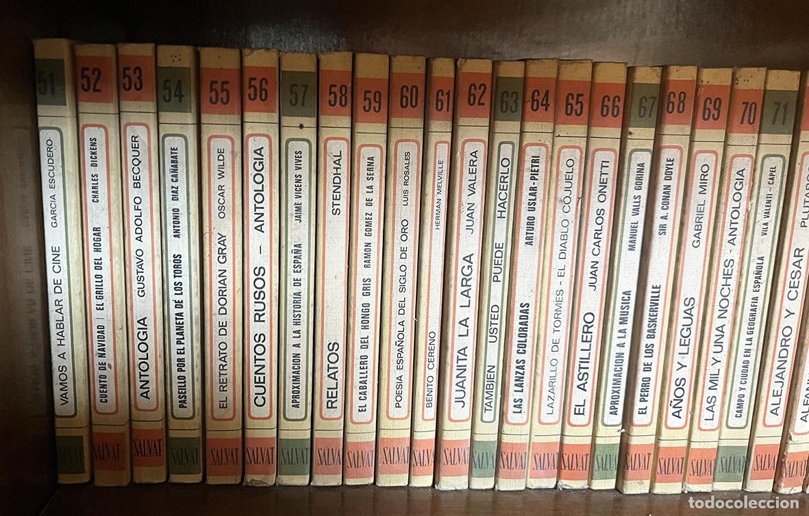 Libros de segunda mano: BIBLIOTECA B&Aacute;SICA SALVAT &ndash; COLECCI&Oacute;N COMPLETA DE 100 LIBROS - Foto 4