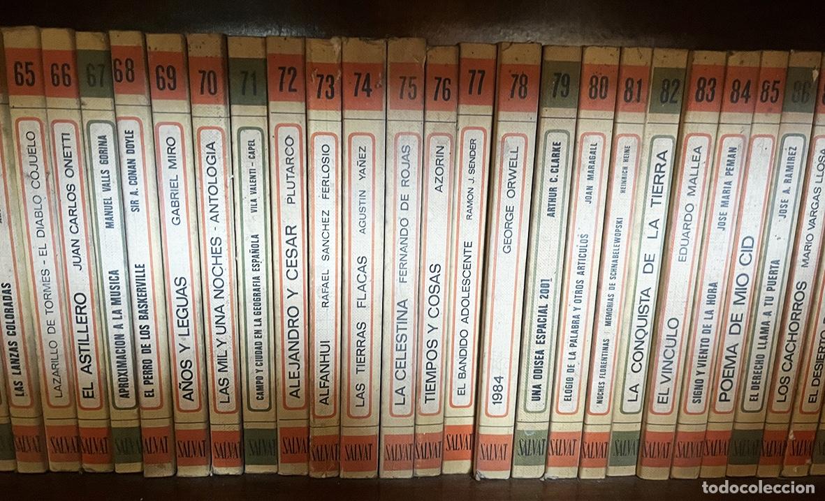 Libros de segunda mano: BIBLIOTECA B&Aacute;SICA SALVAT &ndash; COLECCI&Oacute;N COMPLETA DE 100 LIBROS - Foto 5