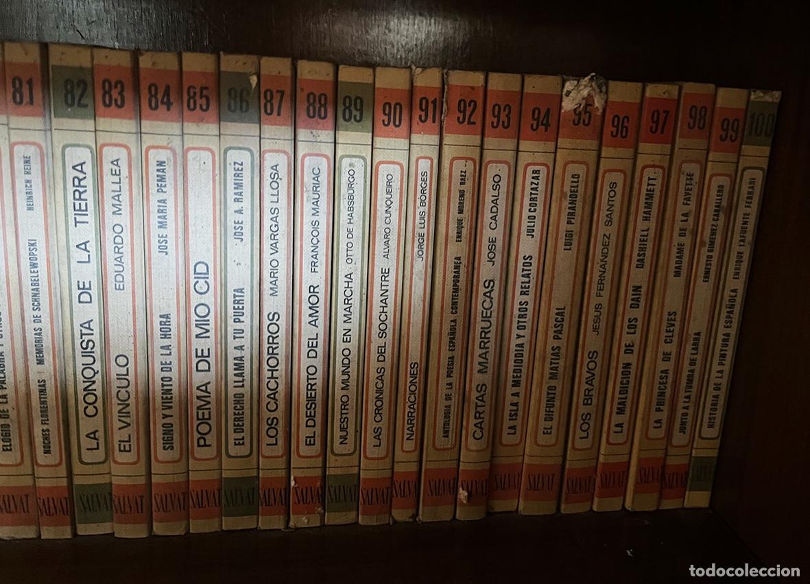 Libros de segunda mano: BIBLIOTECA B&Aacute;SICA SALVAT &ndash; COLECCI&Oacute;N COMPLETA DE 100 LIBROS - Foto 6