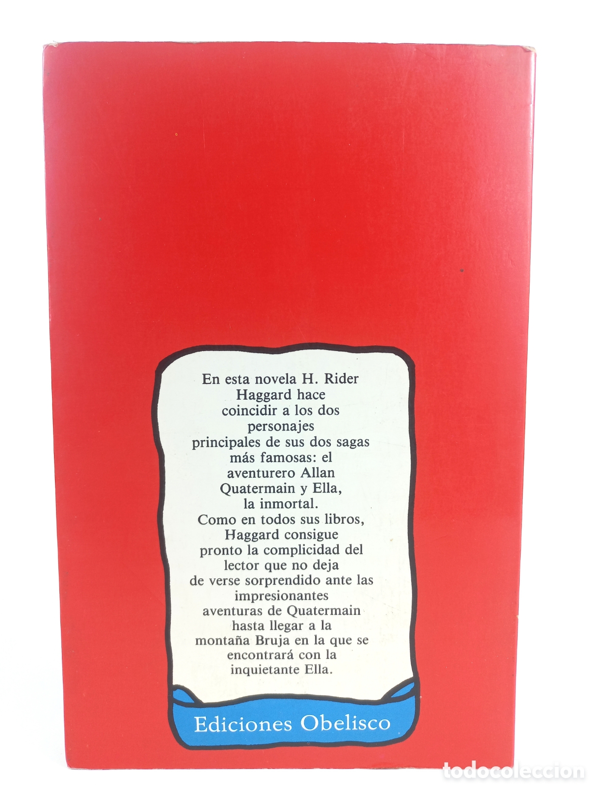 Libros de segunda mano: Ella y Alan. Henry Rider Haggard. Obelisco, 1987. - Foto 3