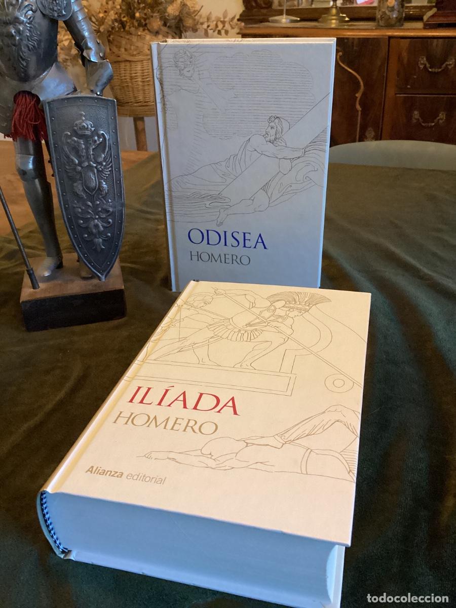 Libros de segunda mano: HOMERO: ODISEA. ILIADA. ALIANZA EDITORIAL, 2021.