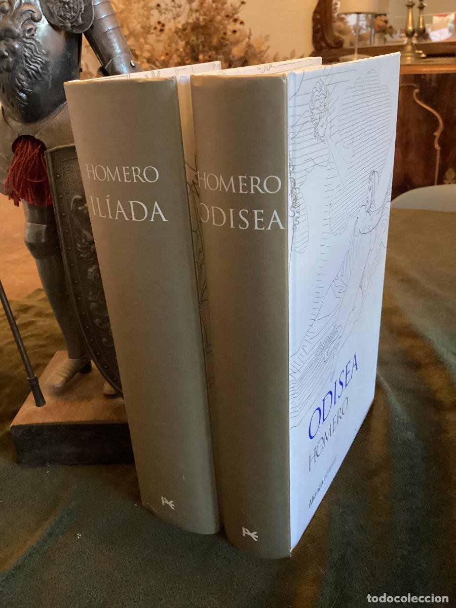 Libros de segunda mano: HOMERO: ODISEA. ILIADA. ALIANZA EDITORIAL, 2021. - Foto 2