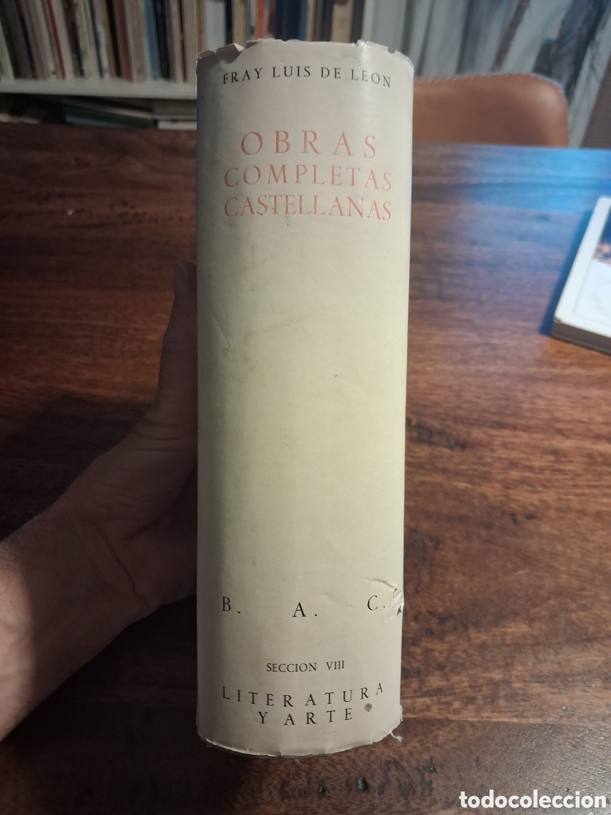Libros de segunda mano: Obras completas castellanas, Fray Luis de Le&oacute;n - Foto 2
