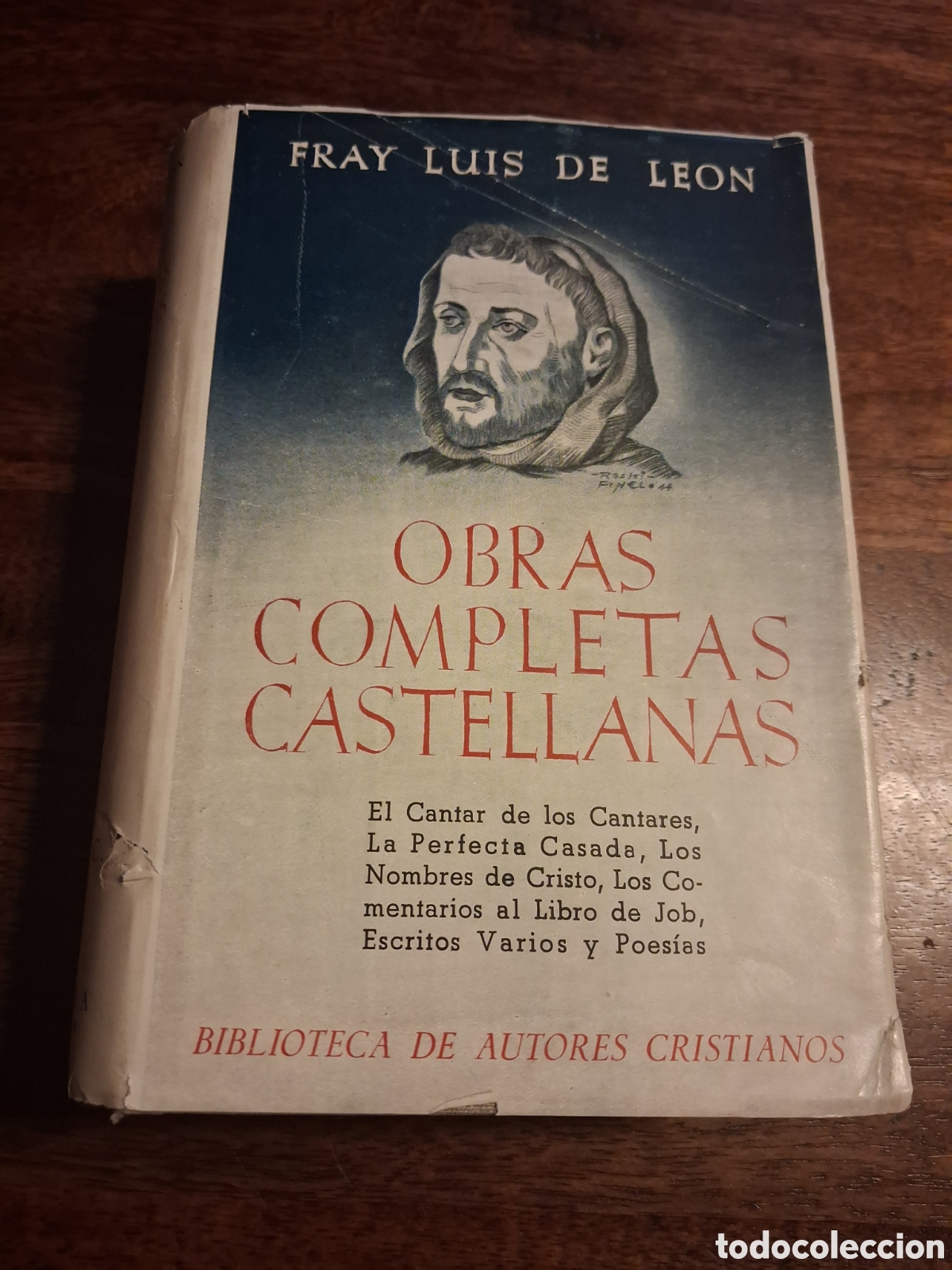 Libros de segunda mano: Obras completas castellanas, Fray Luis de Le&oacute;n