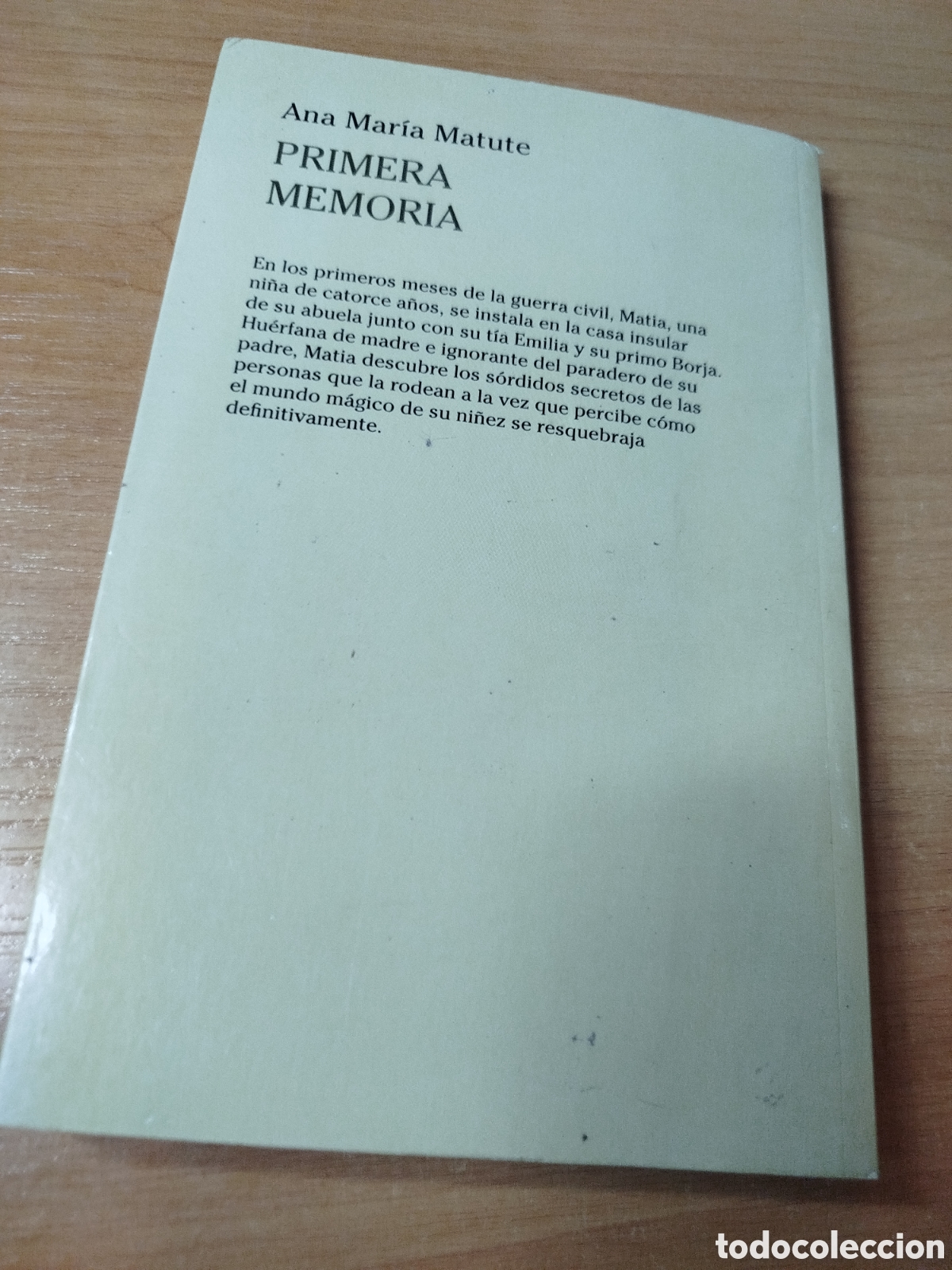 Libros de segunda mano: Primera memoria Ana Mar&iacute;a Matute - Foto 2