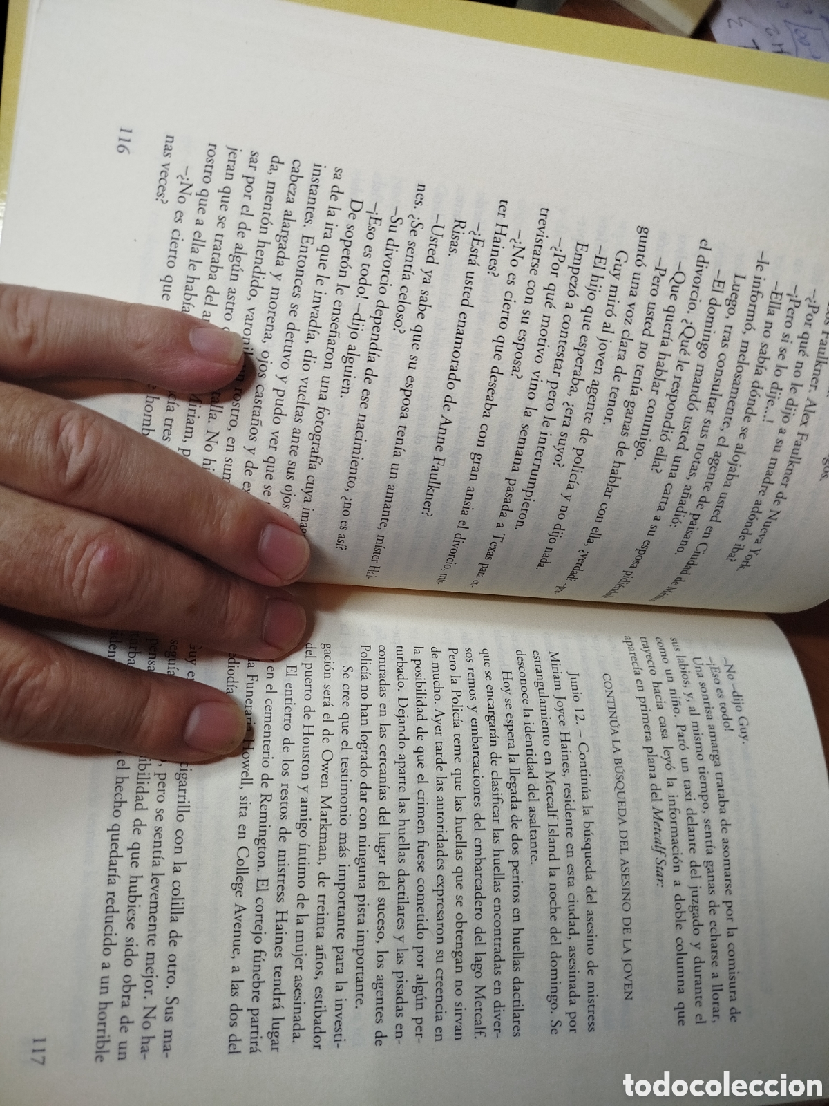 Libros de segunda mano: Extra&ntilde;os en un tren. Patricia highsmith. - Foto 3