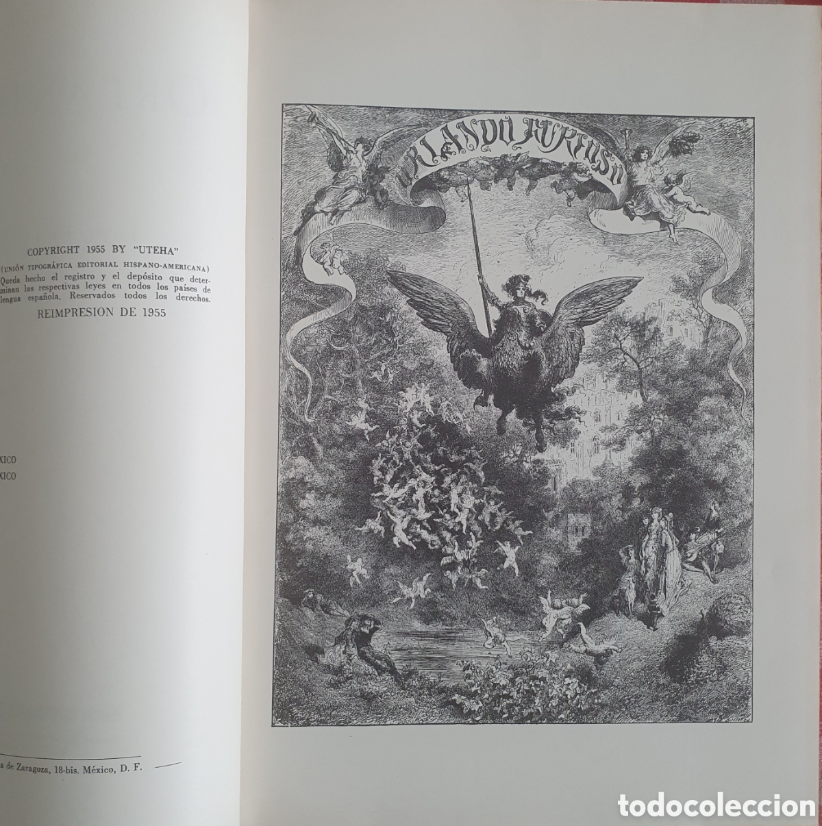 Libros de segunda mano: Orlando Furioso Ariosto 2 vol&uacute;menes - Foto 4