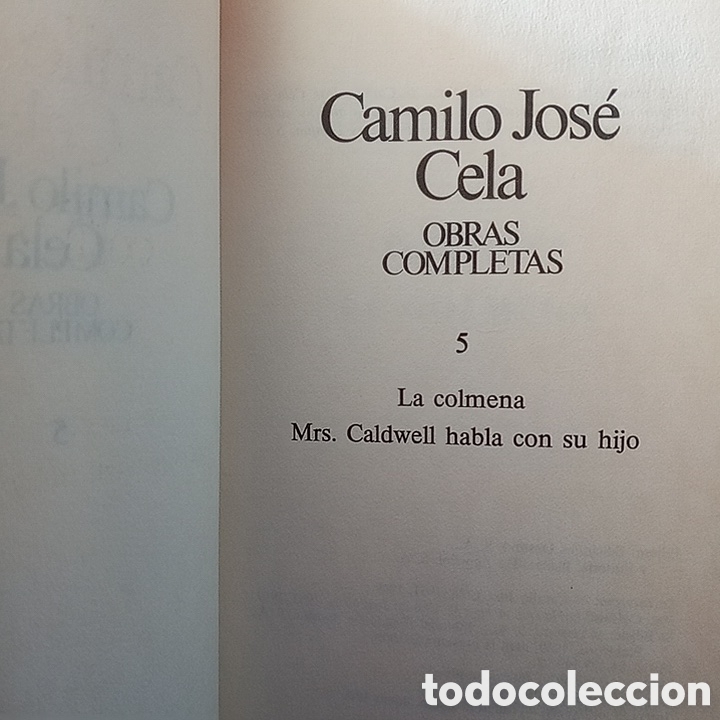 Libros de segunda mano: CAMILO JOS&Eacute; CELA OBRAS COMPLETAS - Foto 8