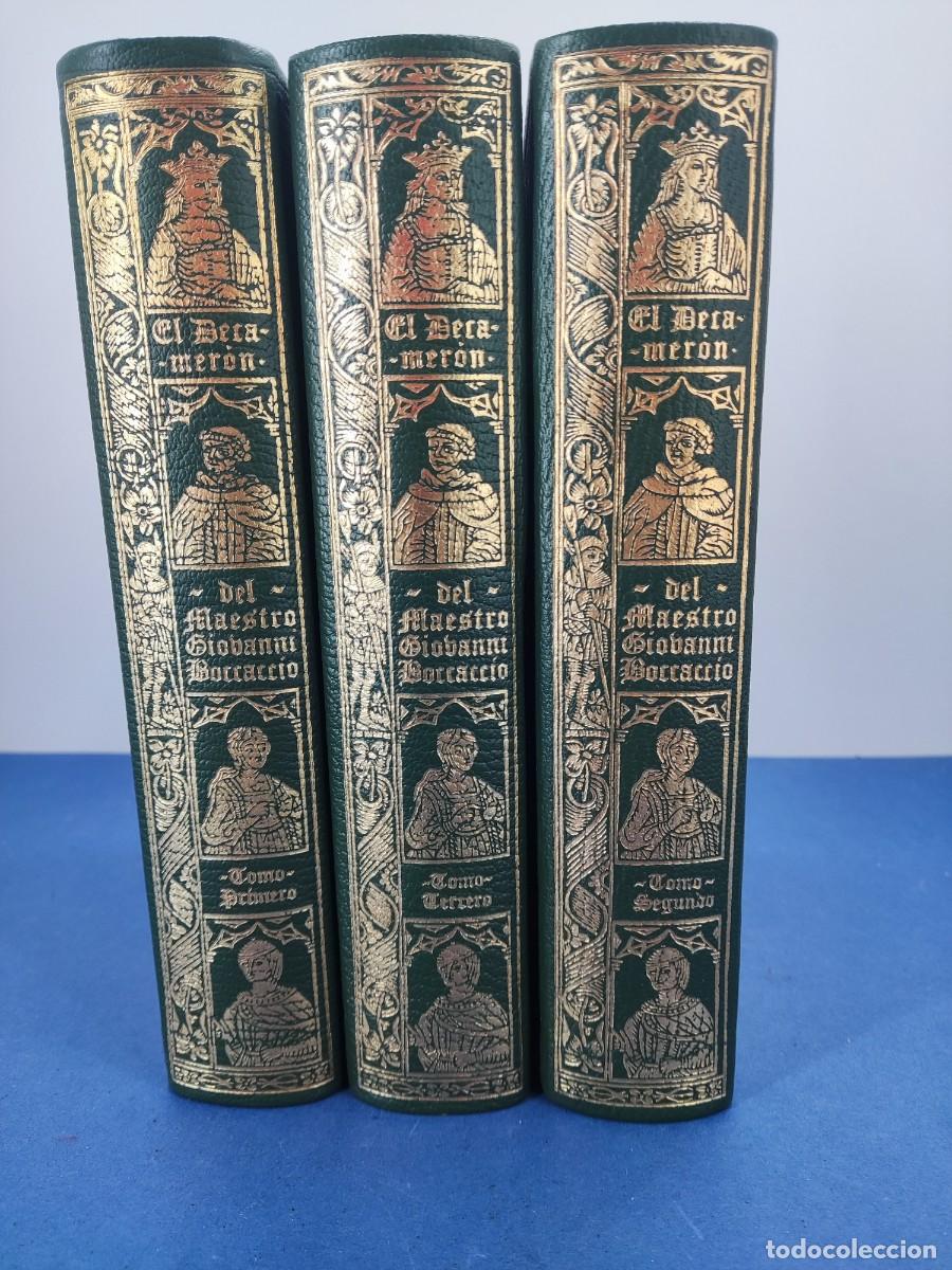 Libros de segunda mano: EL DECAMERON / FLORENTINO GIOVANNI BOCCACCIO / 1975. CLUB DEL BIBLIOFILO