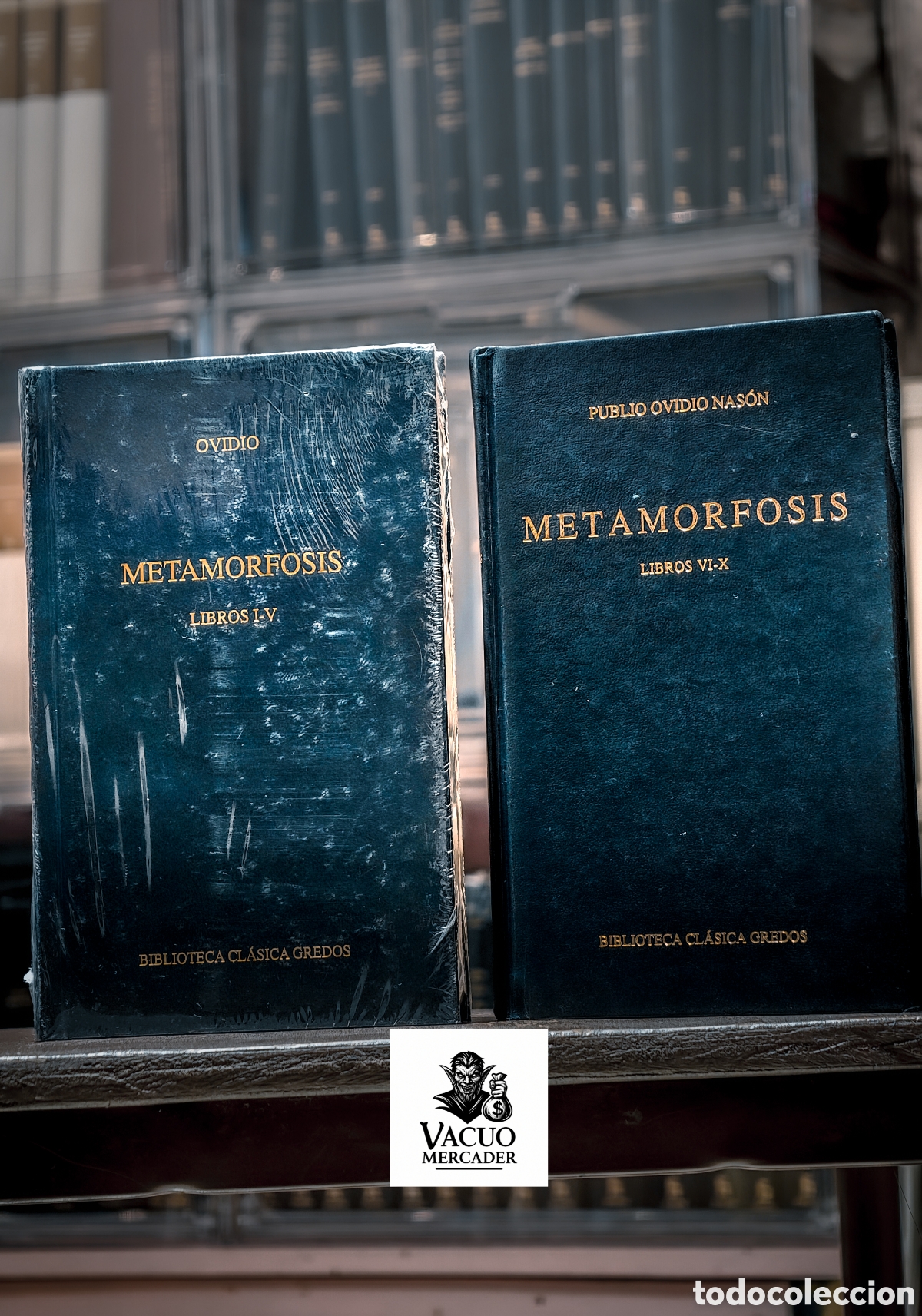 Libros de segunda mano: Ovidio-Metamorfosis 2 tomos Biblioteca Cl&aacute;sica Gredos