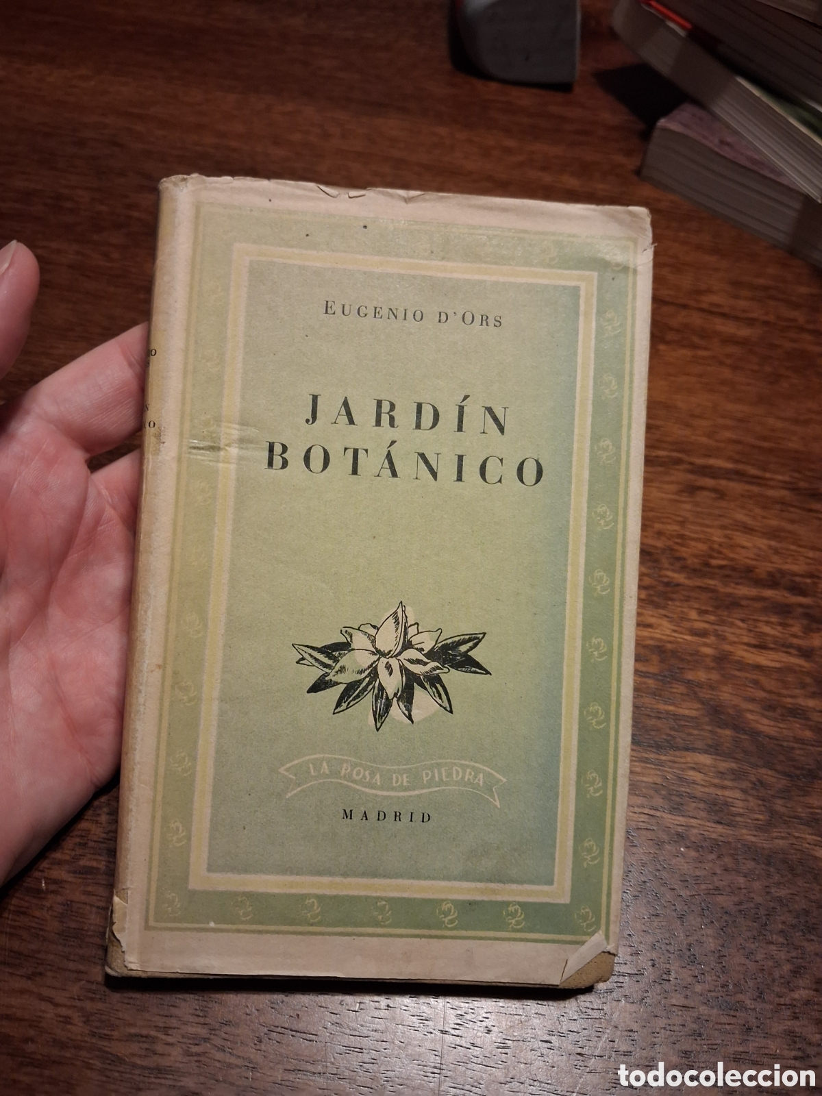 Libros de segunda mano: Jard&iacute;n bot&aacute;nico, Eugenio D' Ors