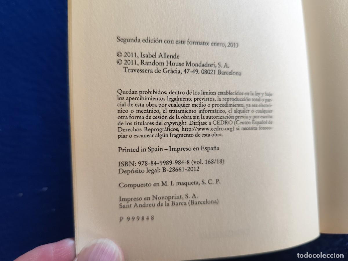 Libros de segunda mano: El Cuaderno de Maya Isabel Allende Ed. Random House 2013 - Foto 6