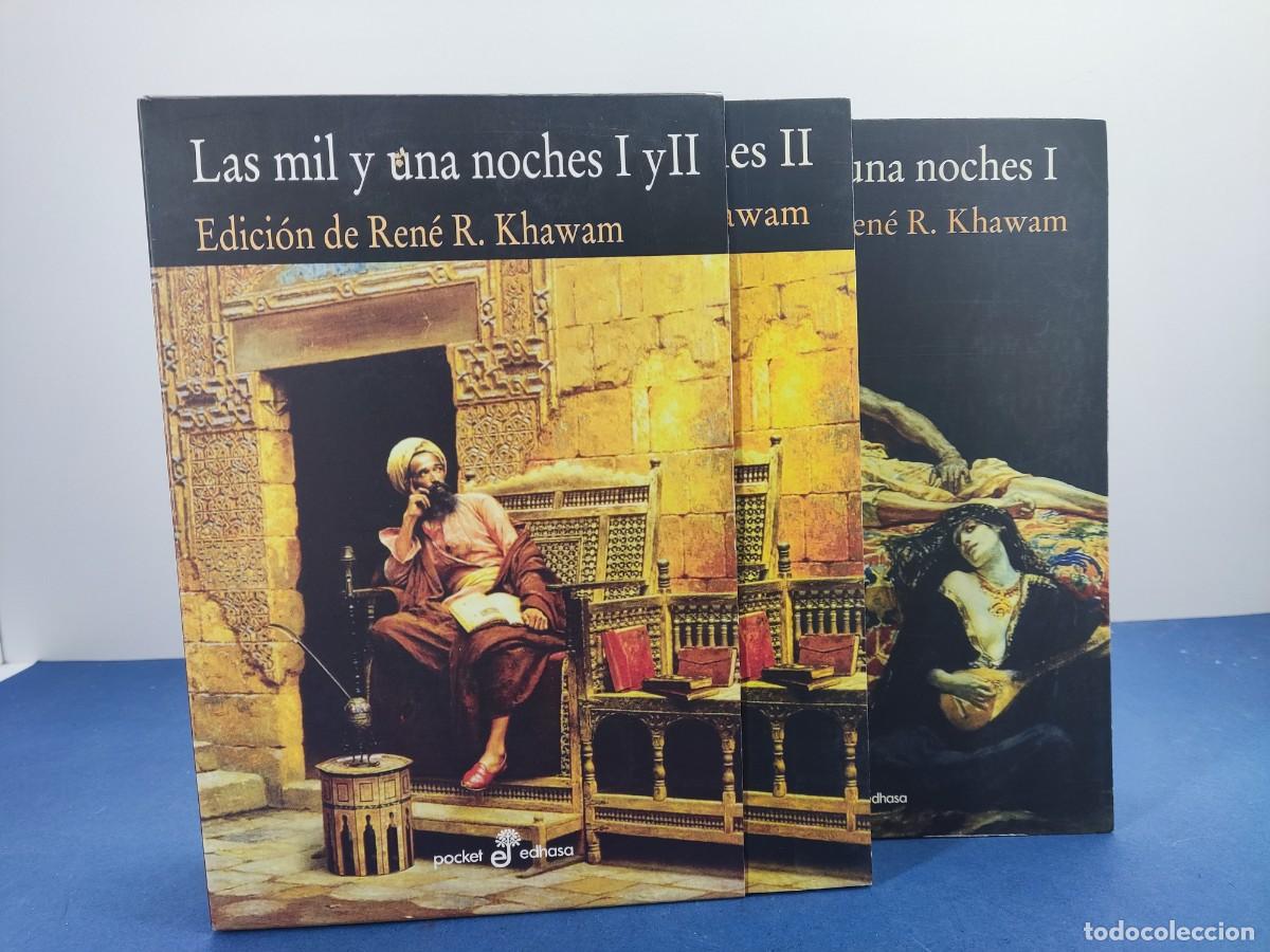 Libros de segunda mano: LAS MIL Y UNA NOCHES EDICION DE REN&Eacute; R. KHAWAM / 2011. POCKET EDHASA