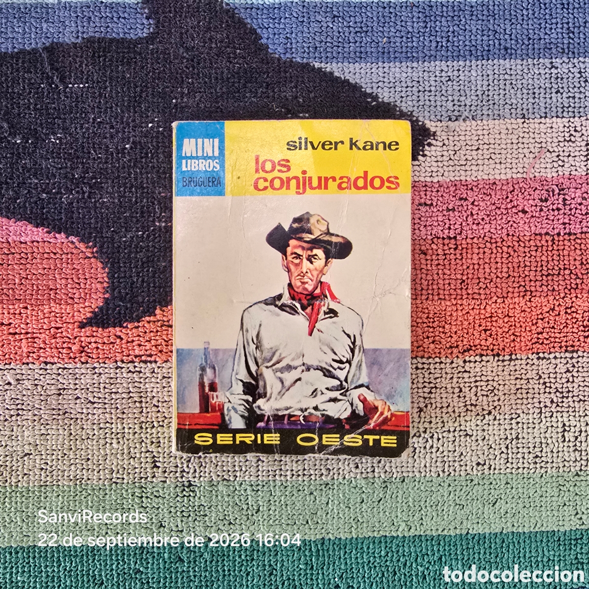 Second hand books: MINI LIBROS, SERIE OESTE 916: LOS CONJURADOS (SILVER KANE) (BRUGUERA)