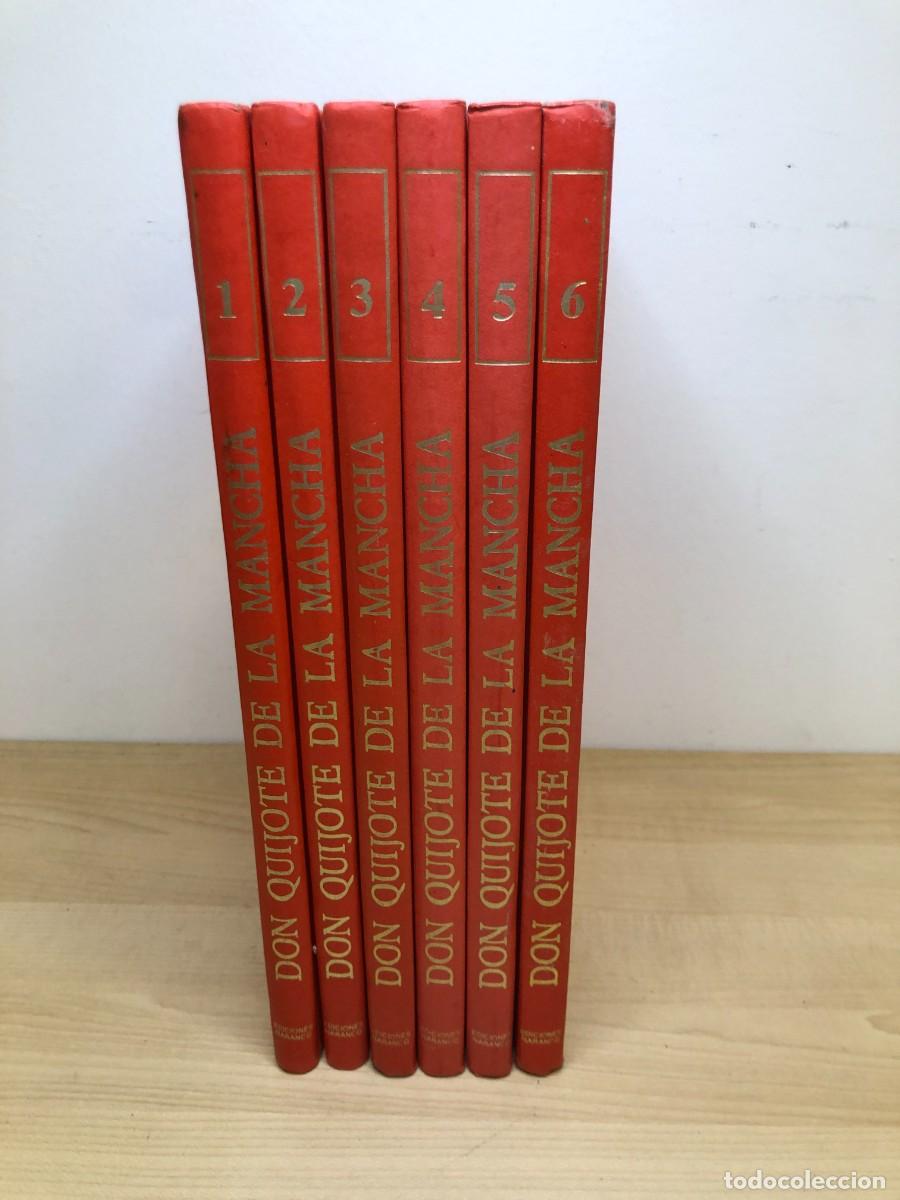 Libros de segunda mano: Don Quijote de la Mancha Obra Completa 6 Tomos Ediciones Naranco 1972 C&oacute;mic Novela Gr&aacute;fica I