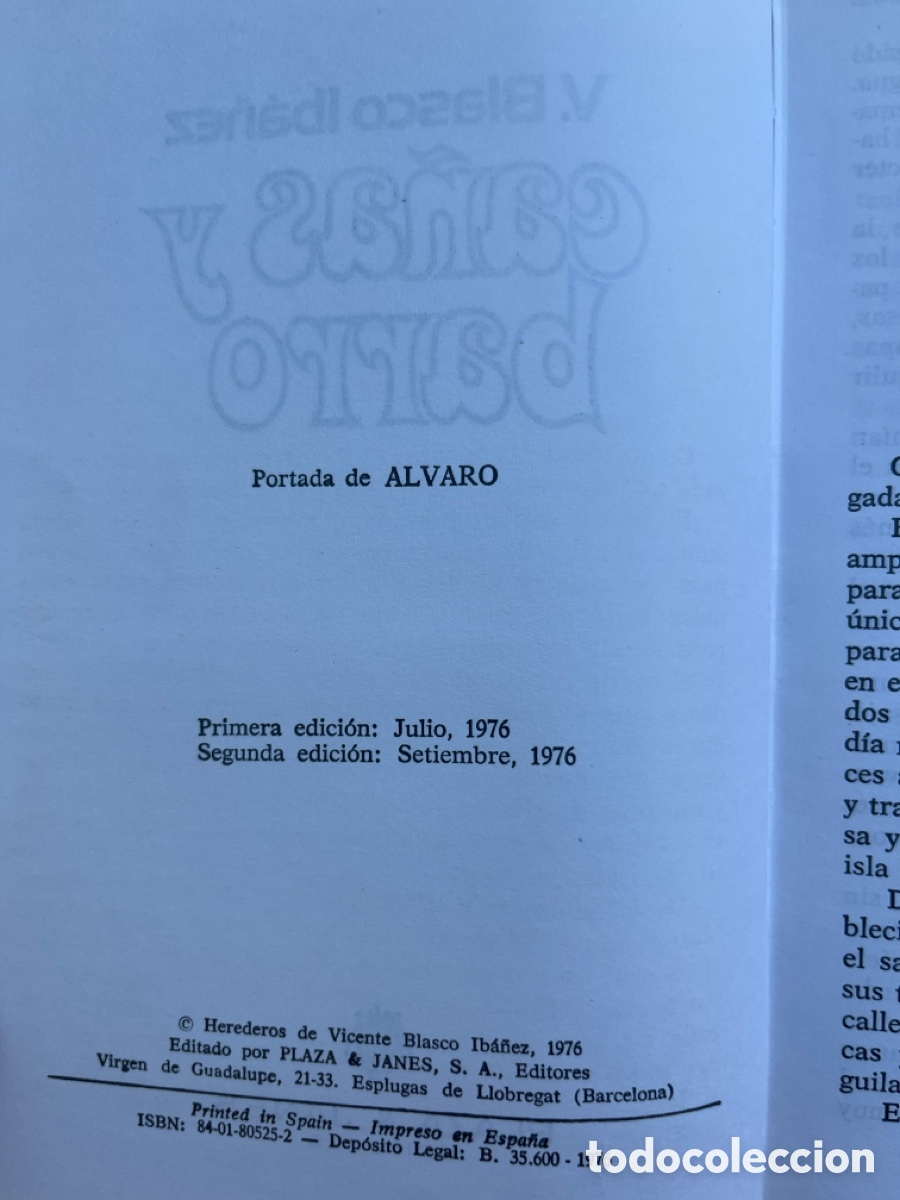 Libros de segunda mano: Lote de 3 libros &ndash; V. Blasco Ib&aacute;&ntilde;ez - Foto 3