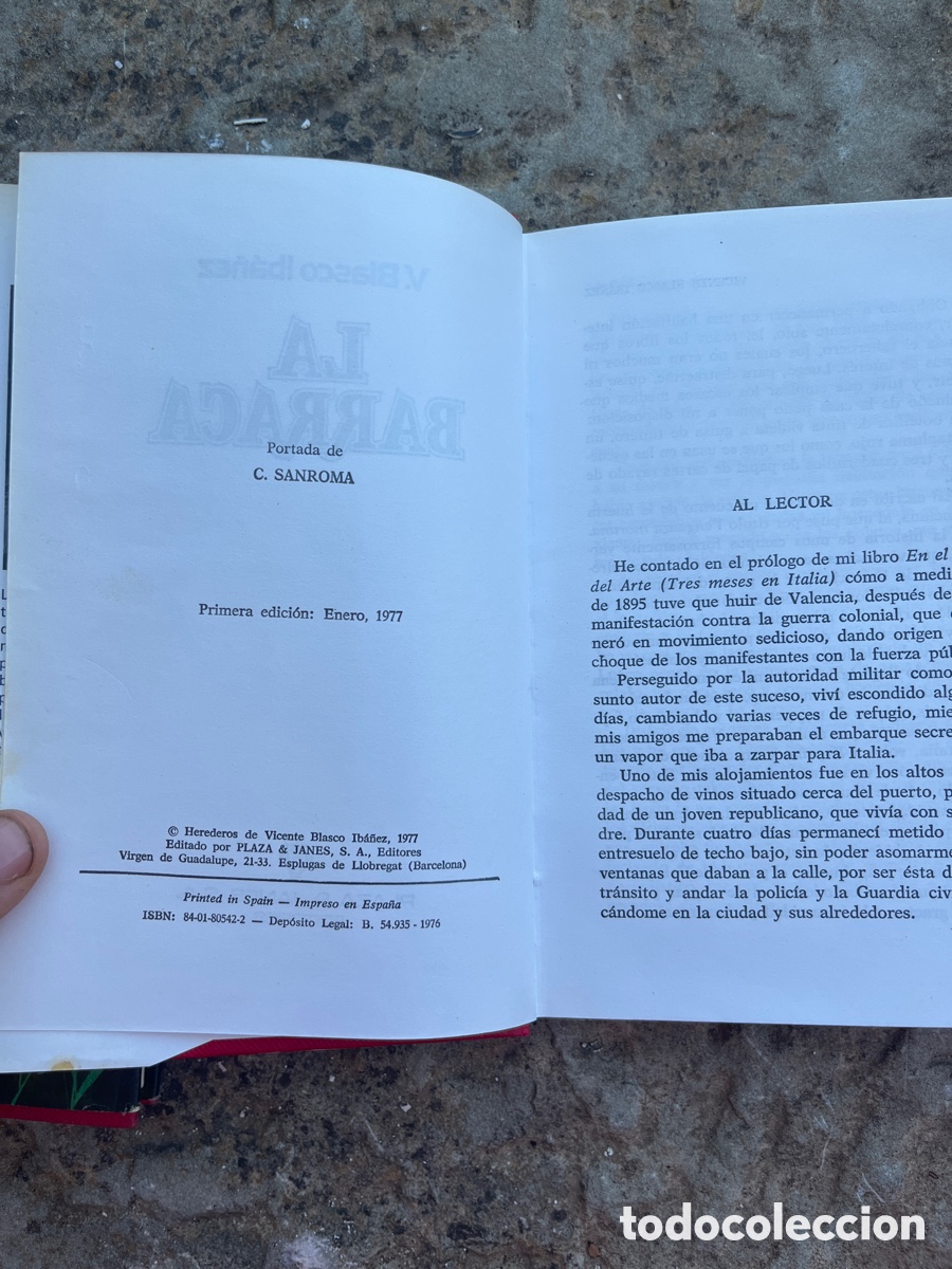 Libros de segunda mano: Lote de 3 libros &ndash; V. Blasco Ib&aacute;&ntilde;ez - Foto 4