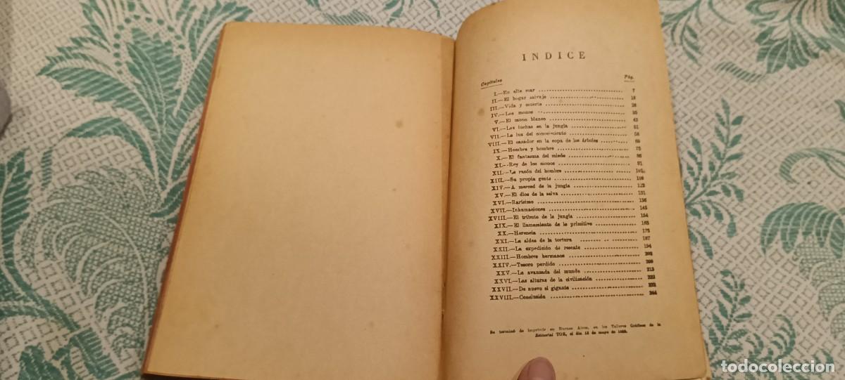 Libros de segunda mano: TARZ&Aacute;N DE LOS MONOS - EDGAR RICE BURROUGHS - EDITORIAL TOR ARGENTINA - Foto 12
