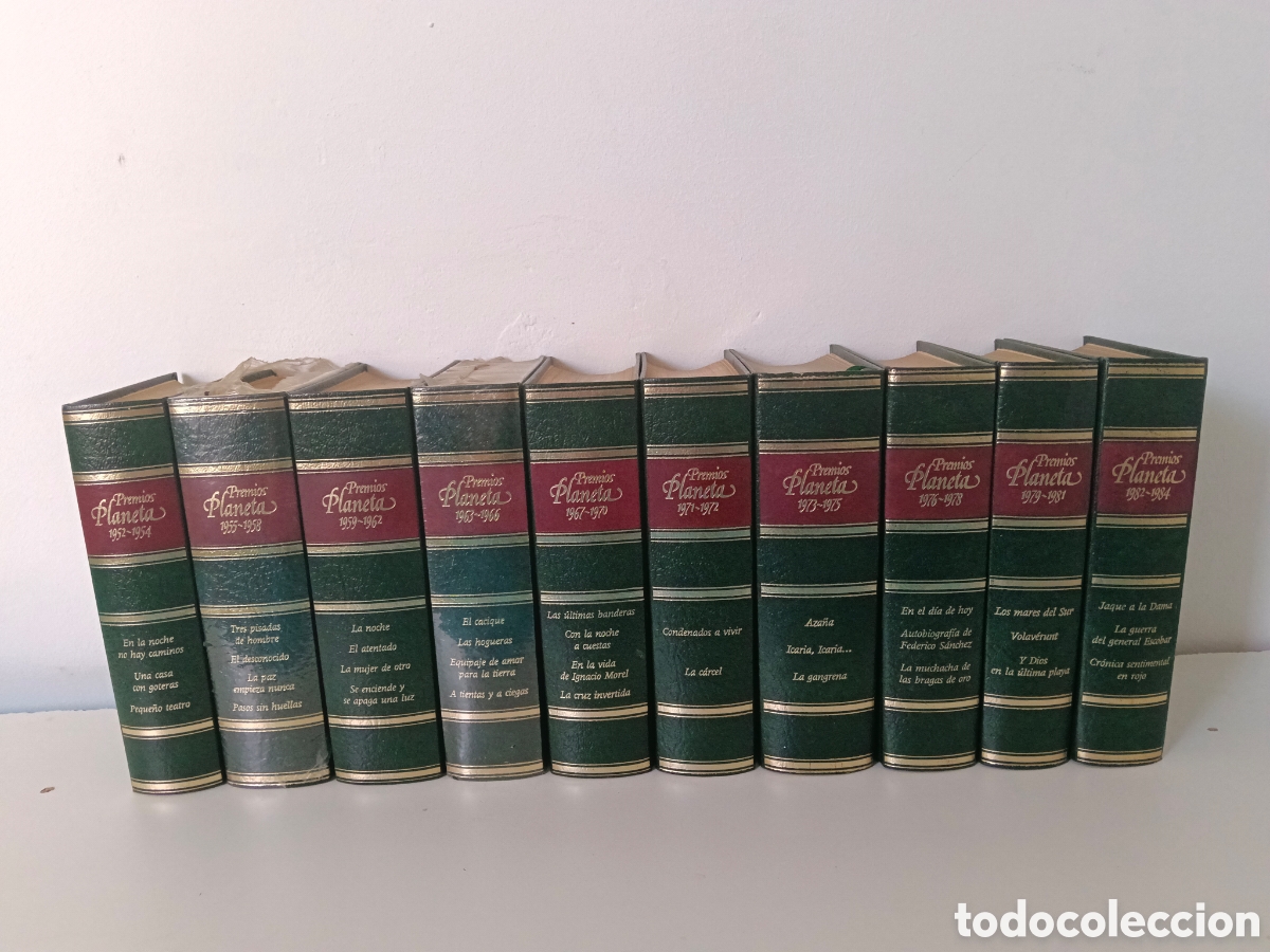 Libros de segunda mano: Colecci&oacute;n novelas Premio Planeta