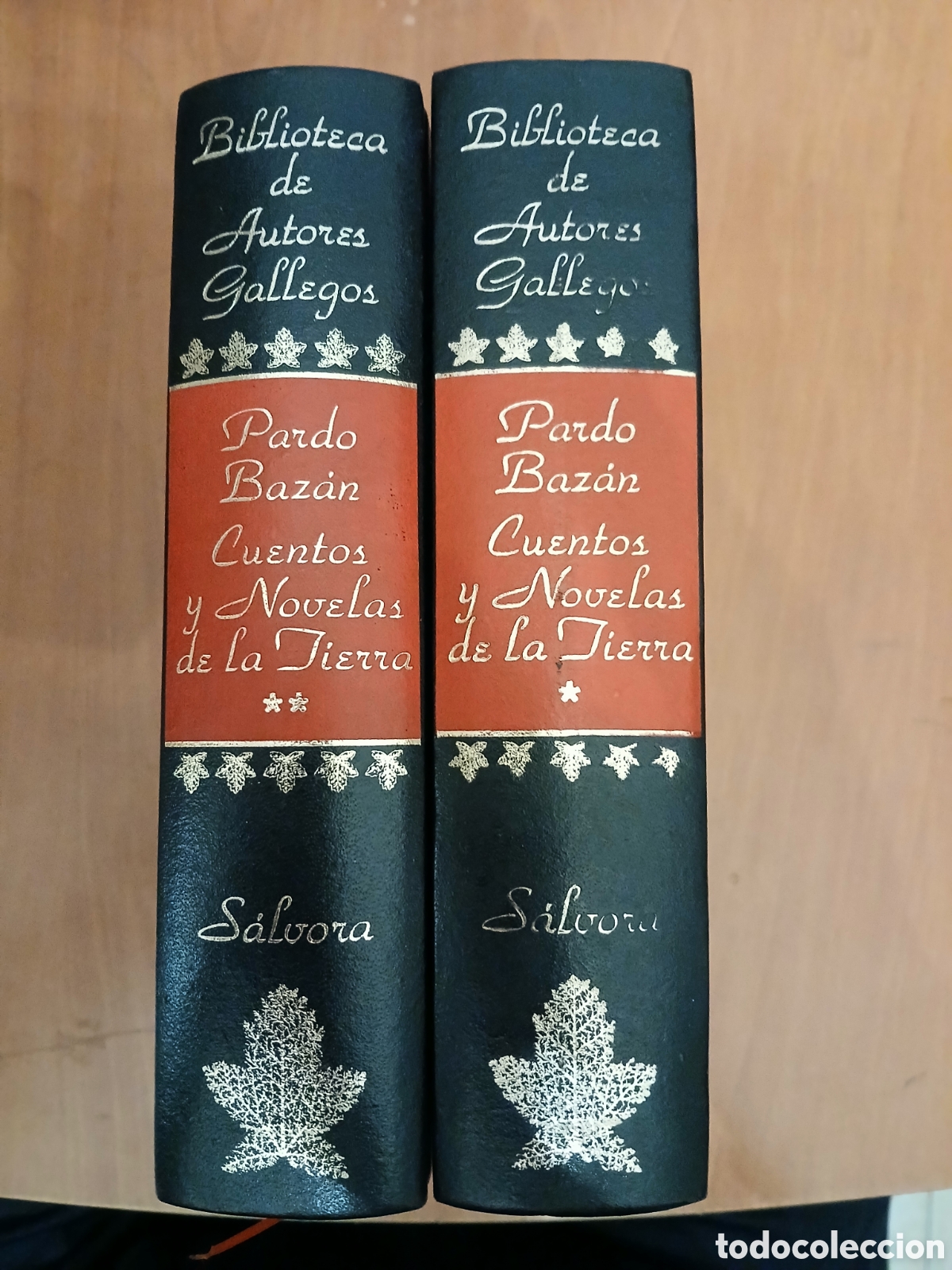 Libros de segunda mano: Cuentos y novelas de la tierra. Emilia Pardo Baz&aacute;n. 2 tomos ( Completa ).