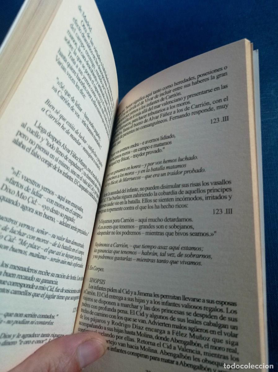Libros de segunda mano: POEMA DEL M&Iacute;O CID. AN&Oacute;NIMO. COMPENDIOS MEDIEVAL. AN&Aacute;LISIS Y ESTUDIO SOBRE LA OBRA. DCOM, 2005 +++ - Foto 7