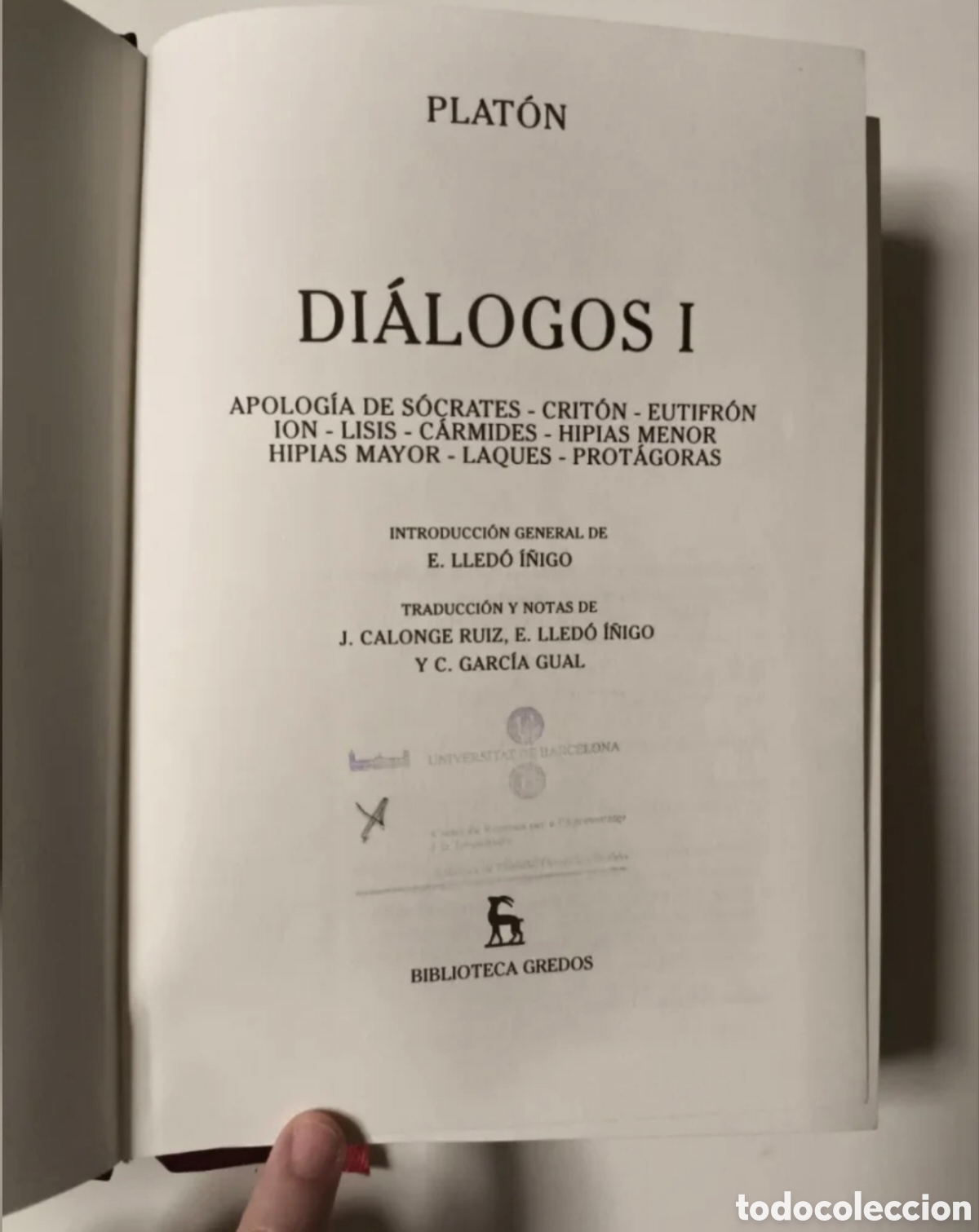 Libros de segunda mano: Pack Plat&oacute;n. Di&aacute;logo I y II - Foto 7