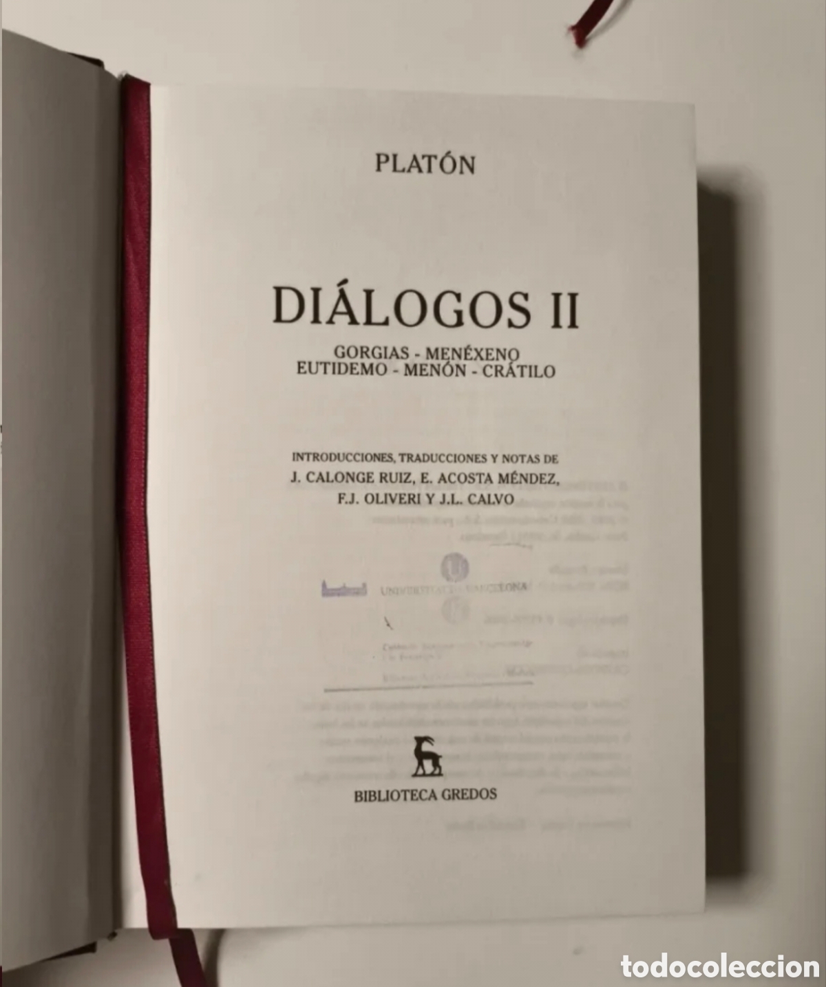 Libros de segunda mano: Pack Plat&oacute;n. Di&aacute;logo I y II - Foto 9