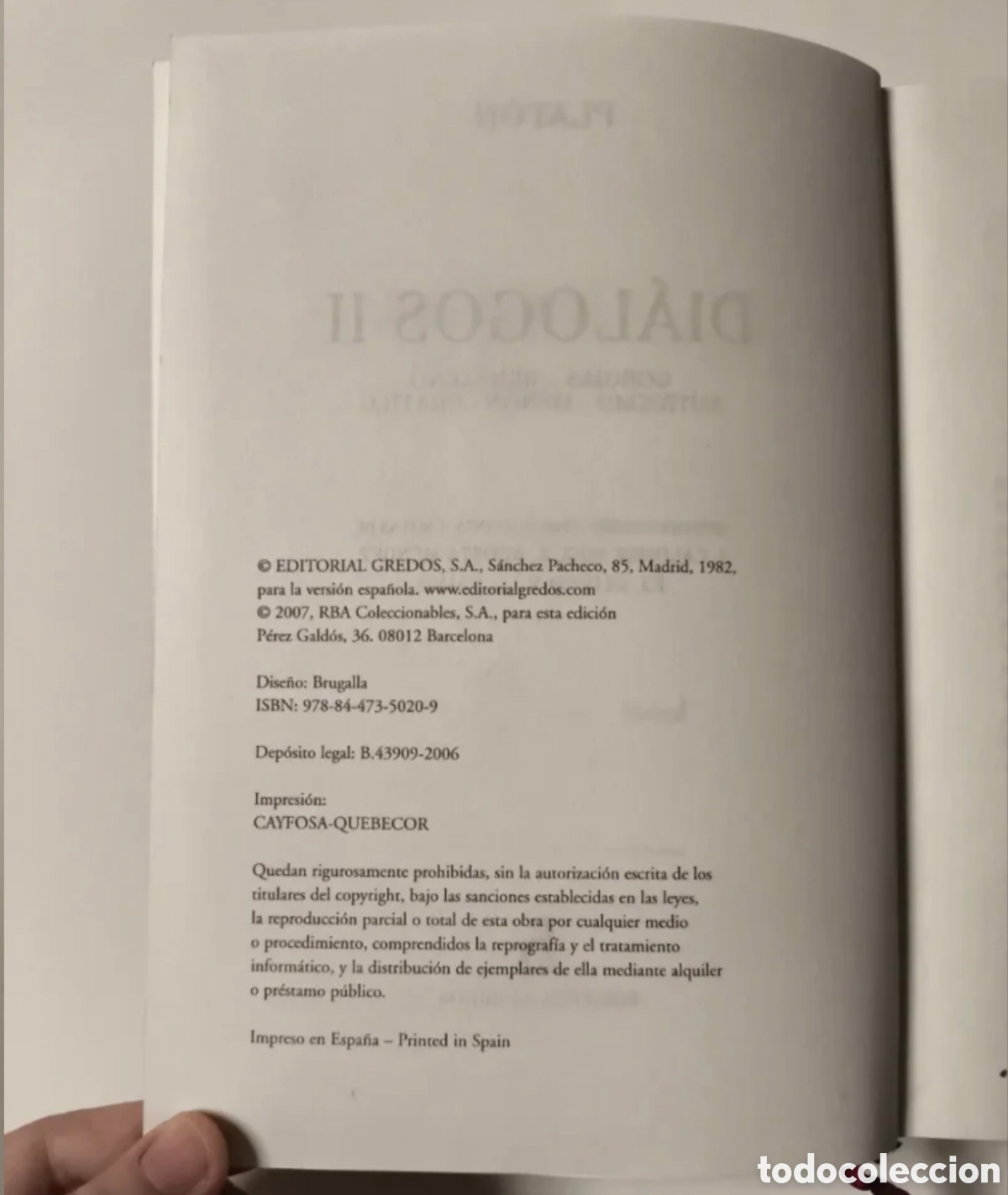 Libros de segunda mano: Pack Plat&oacute;n. Di&aacute;logo I y II - Foto 10