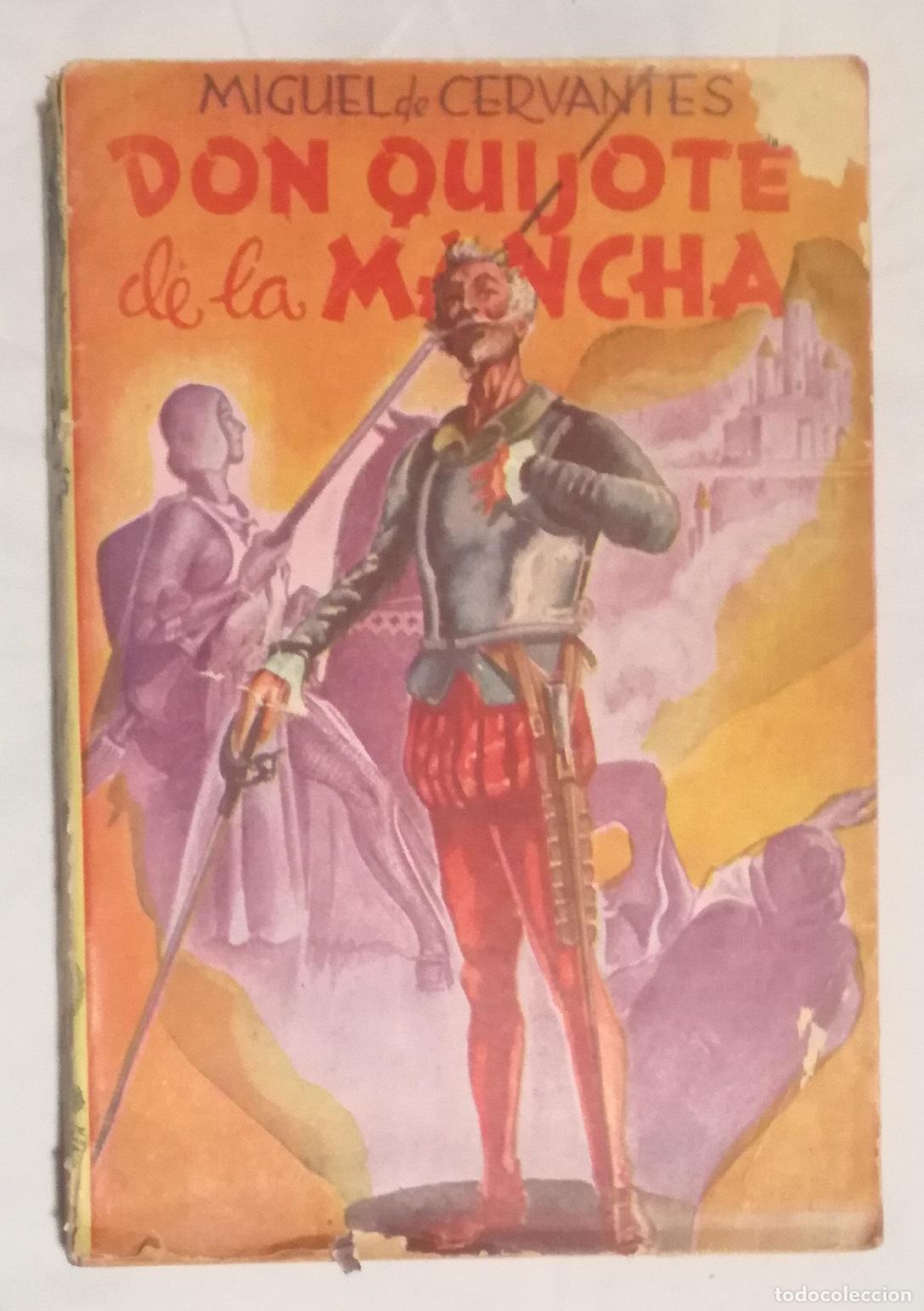 Libros de segunda mano: Don Quijote de la Mancha - Miguel de Cervantes; Editorial Tor, Buenos Aires