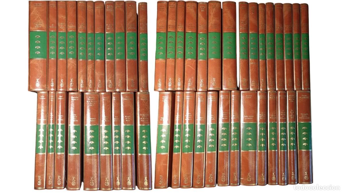 Gebrauchte B&uuml;cher: COLECCI&Oacute;N &rdquo;ANTOLOG&Iacute;A LITERARIA&rdquo; - 48 TOMOS - EDITORIAL PLANETA / SEIX BARRAL - A&Ntilde;O 1985 - DISE&Ntilde;O HAN