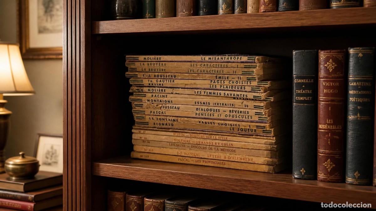 Livros em segunda m&atilde;o: LOTE 18 FASC&Iacute;CULOS &rdquo;CL&Aacute;SICOS FRANCESES&rdquo; ESTILO CLASSIQUES LAROUSSE - TAPA BLANDA ART D&Eacute;CO - 30/50