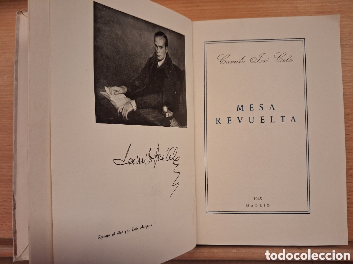 Libros de segunda mano: CAMILO JOS&Eacute; CELA. MESA REVUELTA. MADRID 1945. - Foto 4
