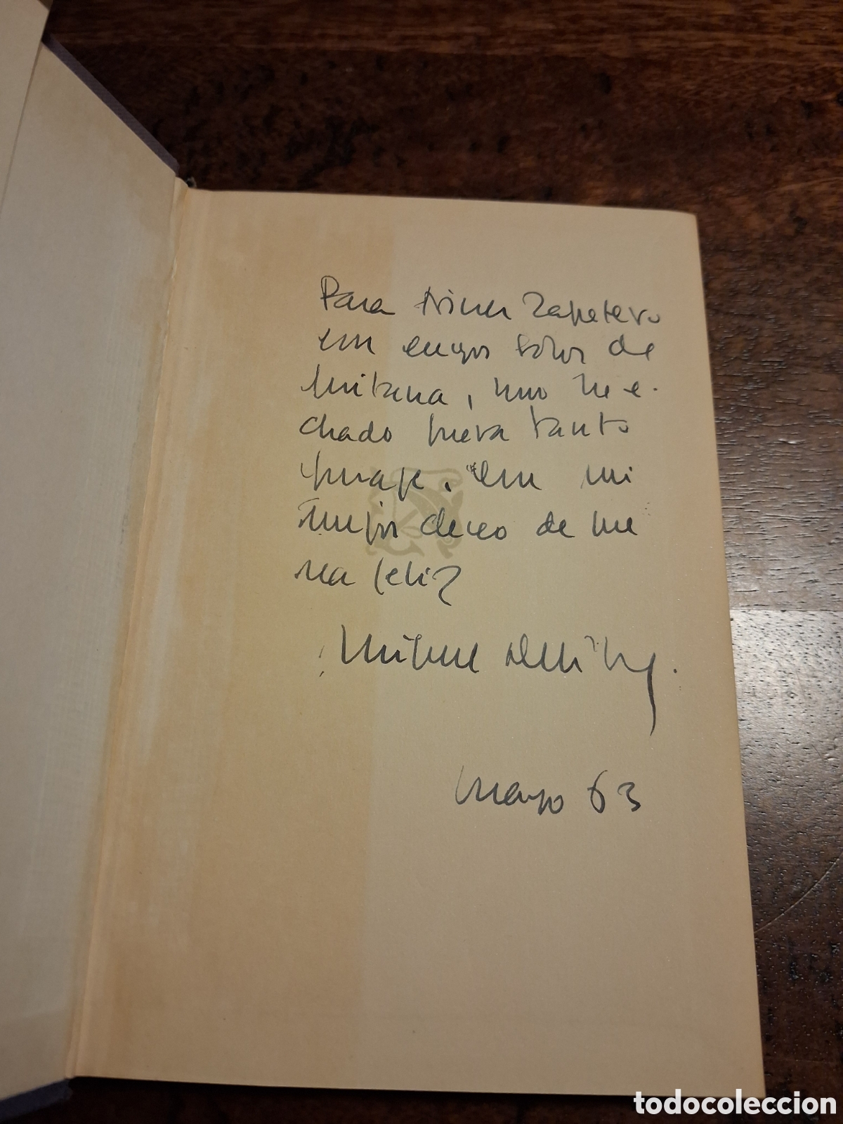 Libros de segunda mano: La hoja roja, Miguel Delibes (con su dedicatoria)