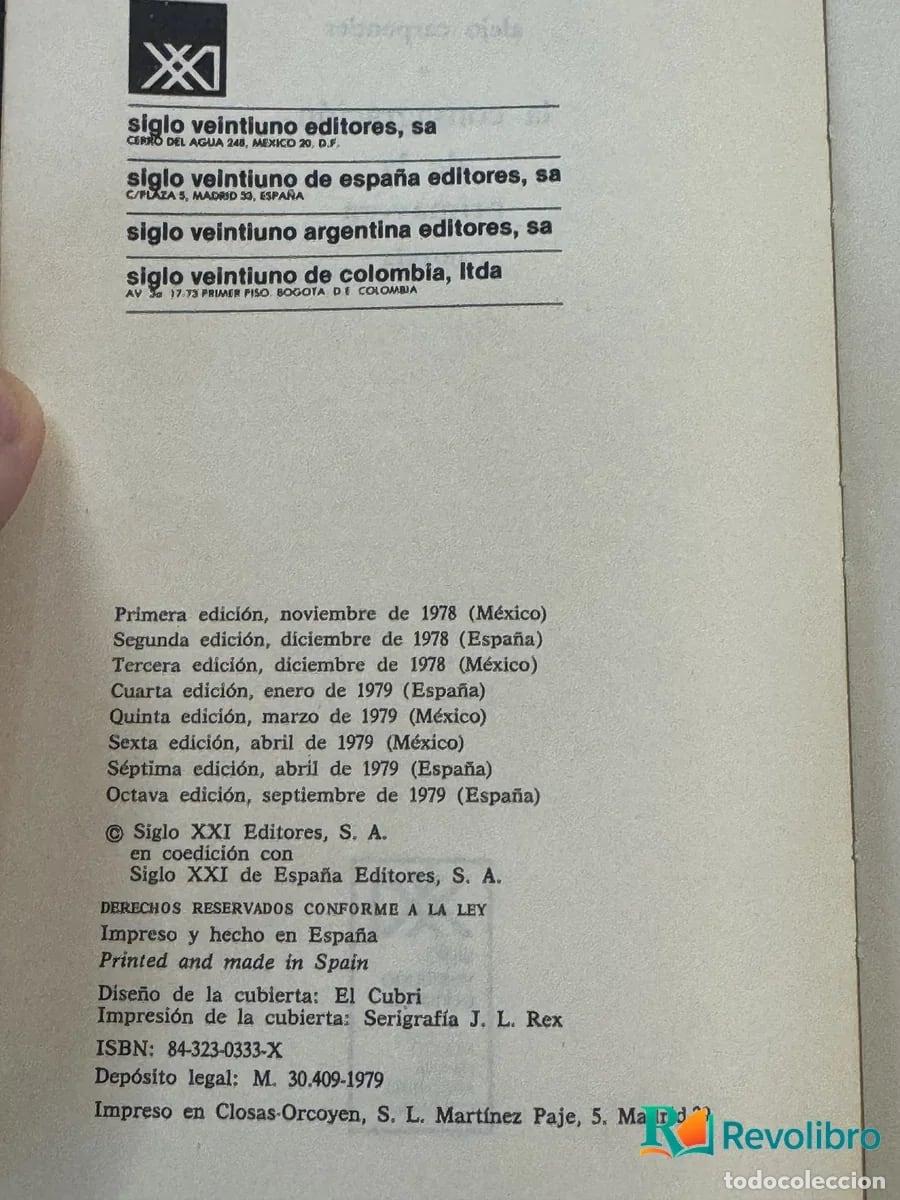Libros de segunda mano: La consagraci&oacute;n de la primavera - Alejo Carpentier - Foto 2
