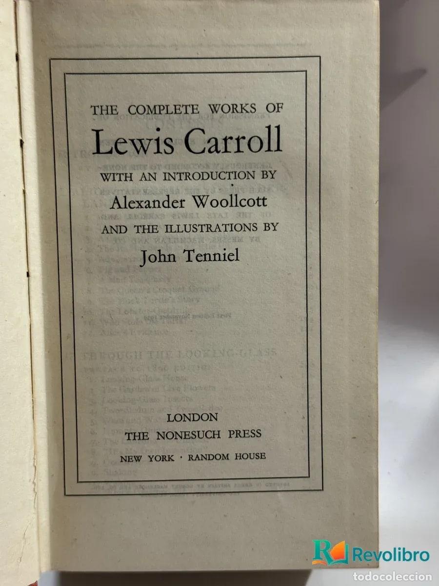 Libros de segunda mano: The Complete Works of Lewis Carroll