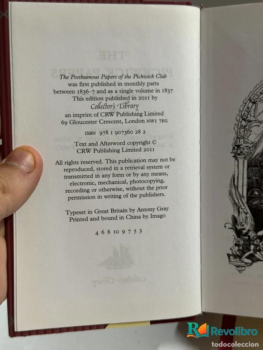 Libros de segunda mano: The Pickwick Papers - Charles Dickens - Foto 2