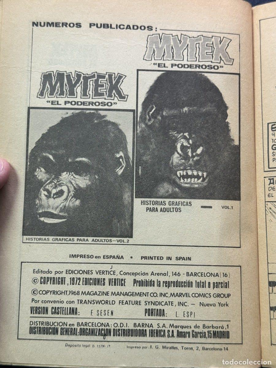 Libros de segunda mano: Mytek, el poderoso vol. 5 - Desconocido - Foto 2