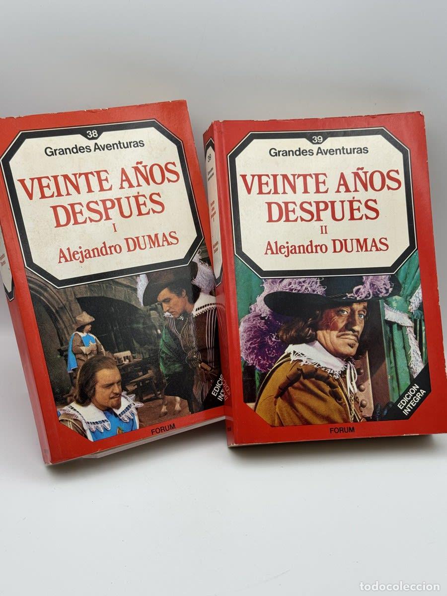 Libros de segunda mano: Lote Veinte a&ntilde;os despu&eacute;s - Alejandro Dumas