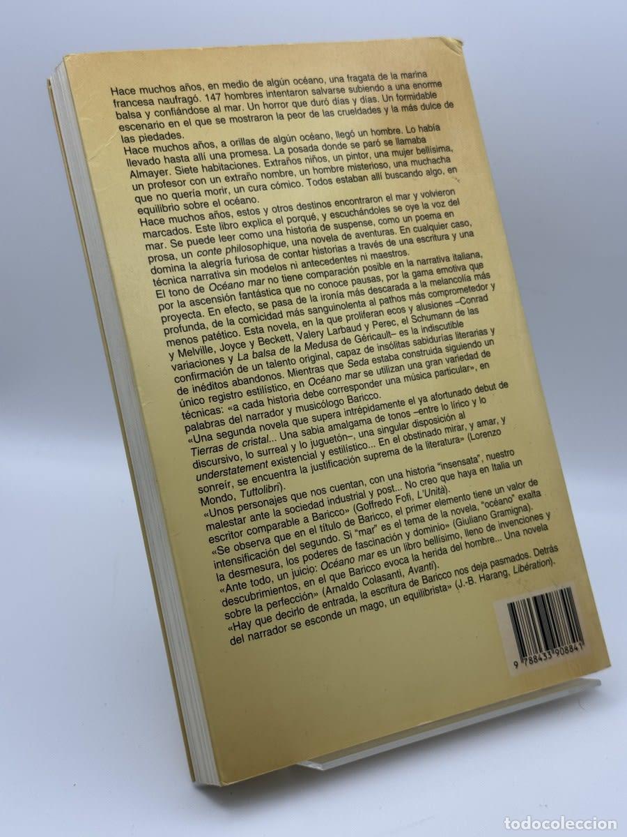 Libros de segunda mano: Oc&eacute;ano mar - Alessandro Baricco - Foto 2