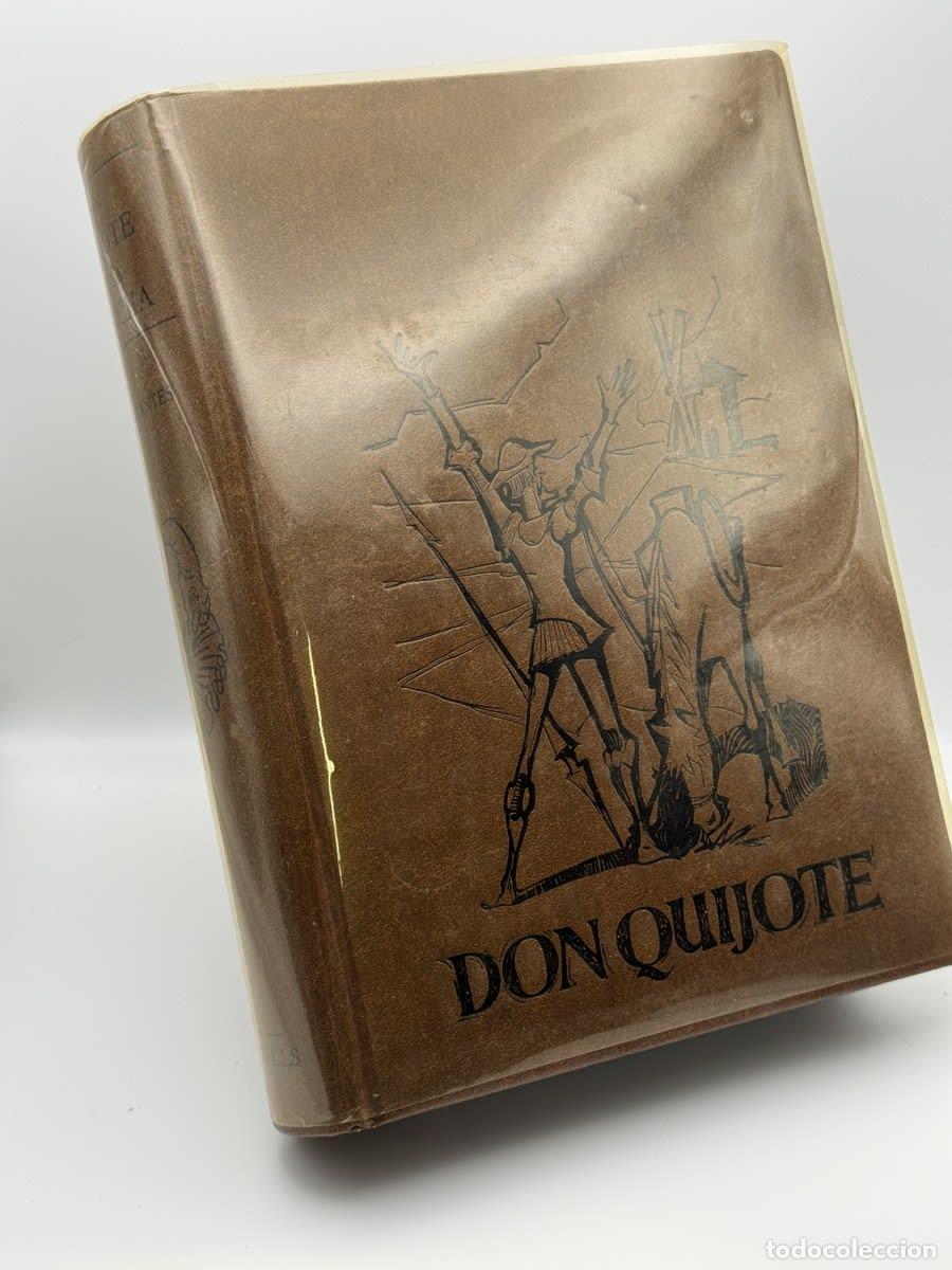 Libros de segunda mano: Don quijote de la mancha, edici&oacute;n de piel - Miguel de Cervantes