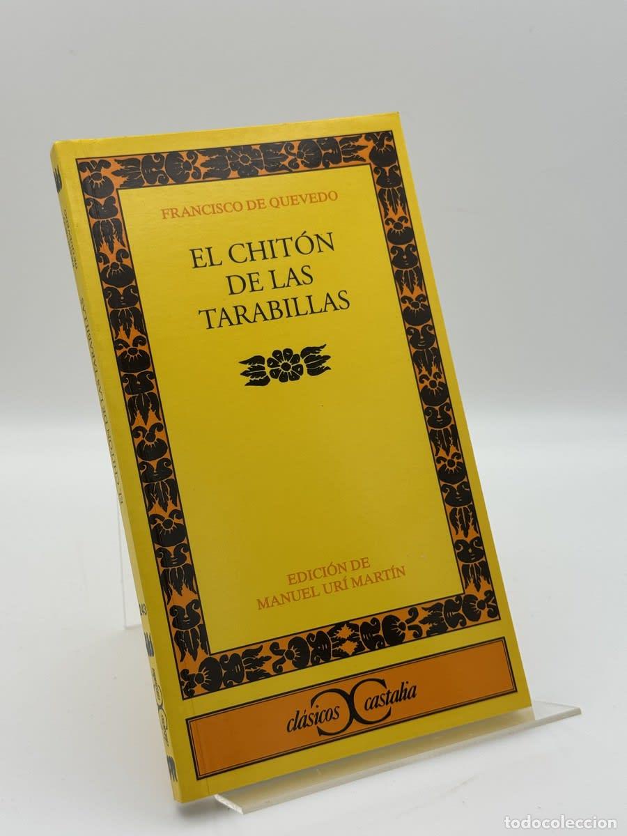 Libros de segunda mano: El chit&oacute;n de las tarabillas - Francisco de Quevedo - Foto 1
