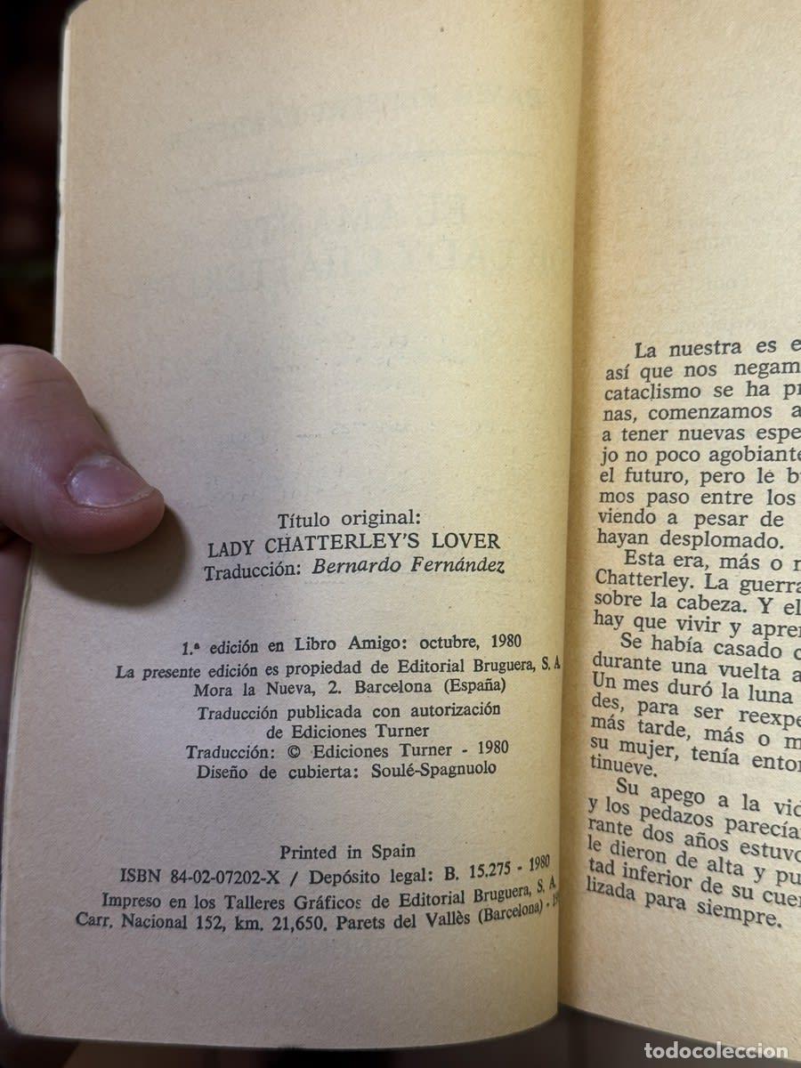 Libros de segunda mano: El amante de Lady Chatterley - David Herbert Lawrence - Foto 2