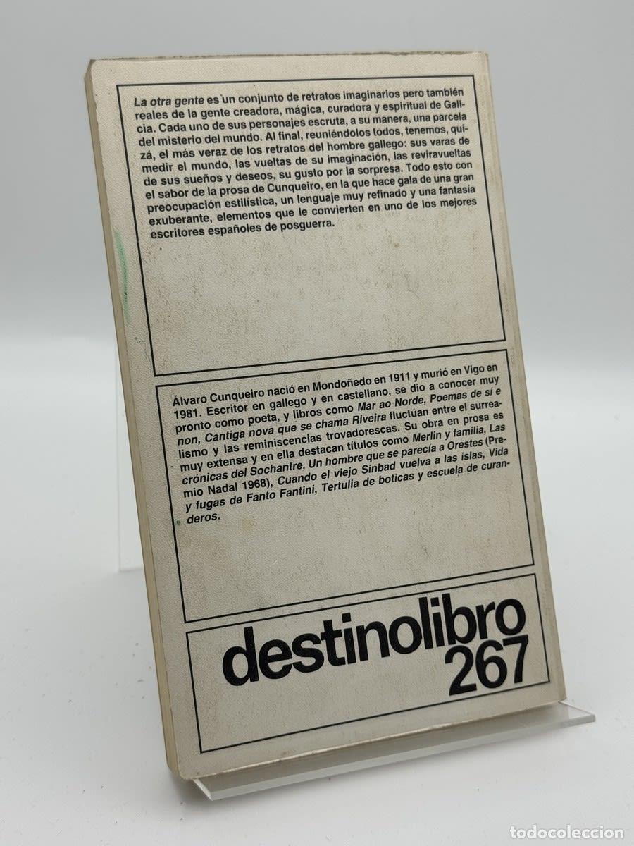Libros de segunda mano: La otra gente - &Aacute;lvaro Cunqueiro - Foto 2